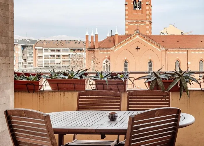 Bright Four-room With A Large Terrace * 都灵