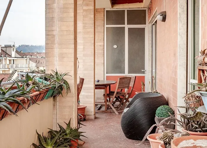 Appartamento Bright Four-room With A Large Terrace Torino